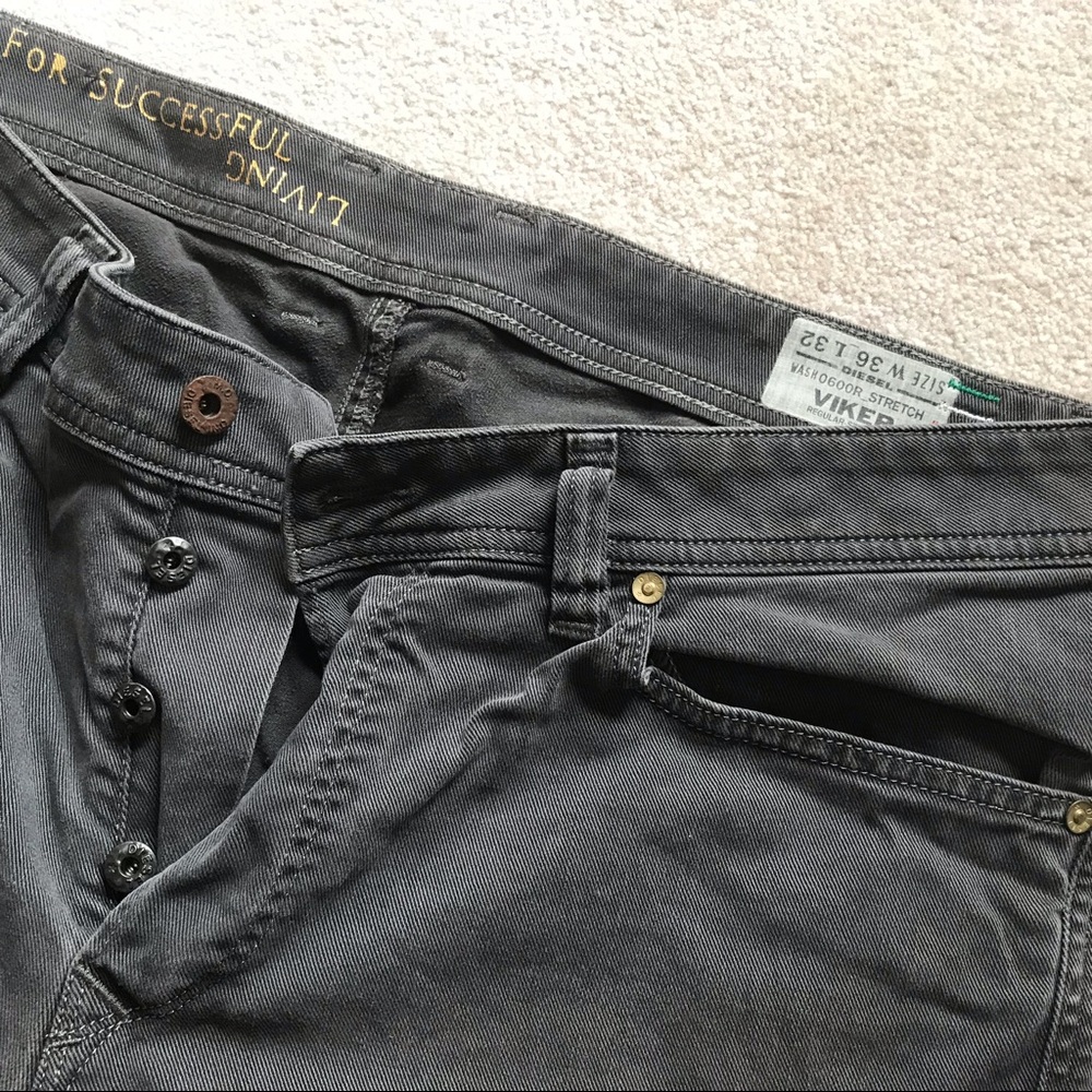 Men’s Diesil Jeans Grey